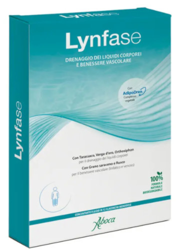 ABOCA LYNFASE CONCENTRATO FLUIDO 12 FLACONCINI DA 13,3 G - maxifarmacia.it