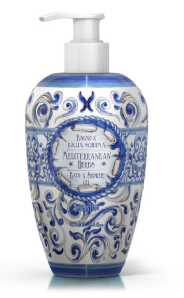 MAIOLICHE BAGNO DOCCIASCHIUMA MEDITERRANEAN HERBS 700ml - maxifarmacia.it
