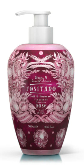MAIOLICHE BAGNO DOCCIASCHIUMA POSITANO ROSE 700ml - maxifarmacia.it