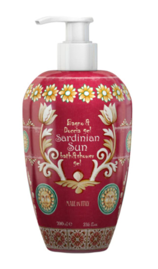 MAIOLICHE BAGNO DOCCIASCHIUMA SARDINIAN SUN 700ml - maxifarmacia.it