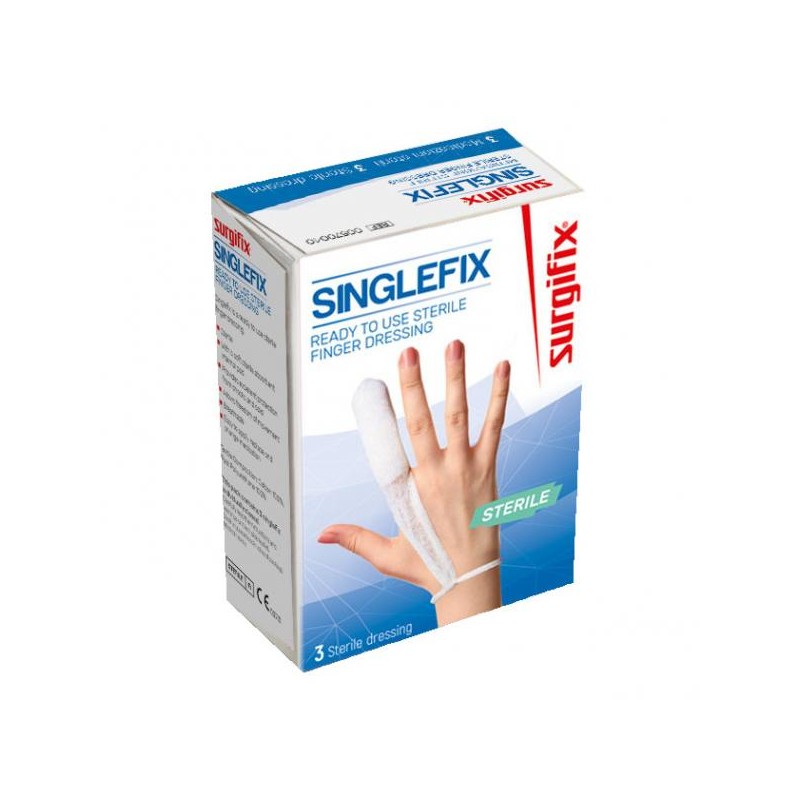 MEDICAZIONE DITA SURGIFIX SINGLEFIX NS TIPO B 3 PEZZI - maxifarmacia.it