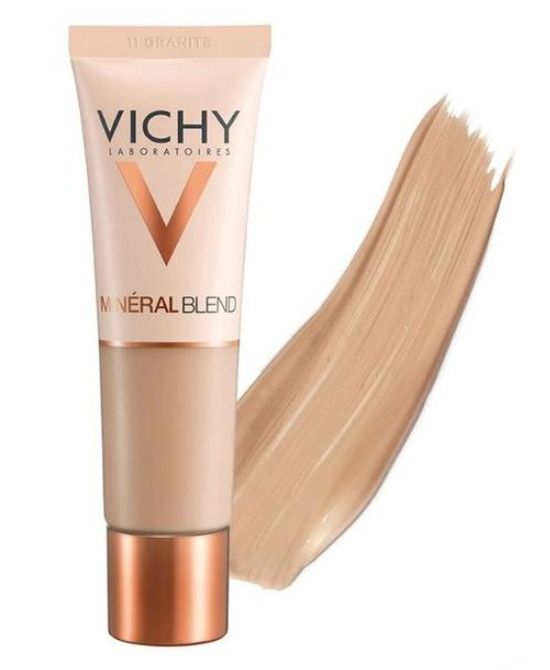 VICHY MINERALBLEND FONDOTINTA FLUIDO IDRATANTE 16H 11 GRANITE 30ml - maxifarmacia.it