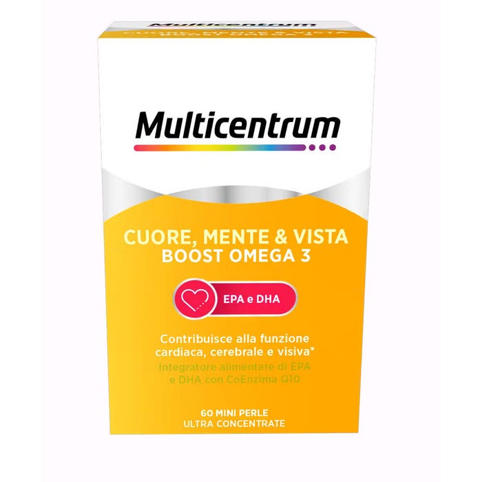 MULTICENTRUM BOOST OMEGA 3 DA 60 CAPSULE - maxifarmacia.it
