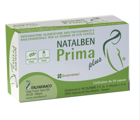 NATALBEN PRIMA PLUS 30 CAPSULE - maxifarmacia.it