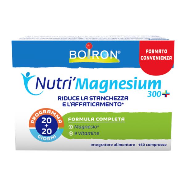 BOIRON NUTRI'MAGNESIUM 300 + 160 COMPRESSE - maxifarmacia.it