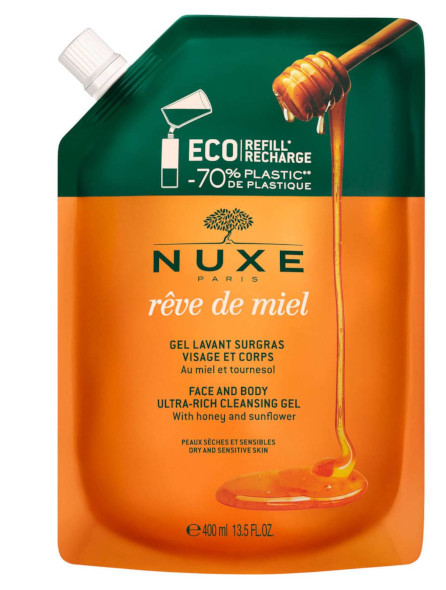NUXE-REVE-DE-MIEL-GEL-DETERGENTE-LIPORESTITUTIVO-REFILL-400ml