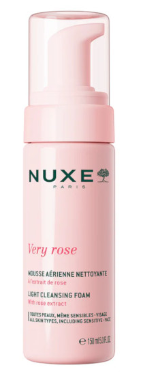 NUXE VERY ROSE  MOUSSE LEGGERA DETERGENTE 150 ML - maxifarmacia.it