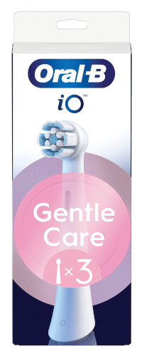 ORAL-B POWER REFILL IO GENTLE CLEAN WHITE 3 PEZZI - maxifarmacia.it