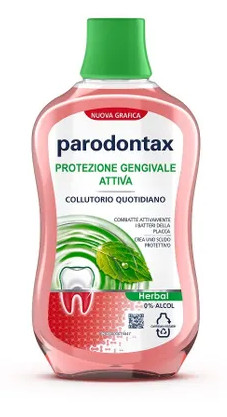 PARODONTAX COLLUTORIO PROTEZIONE GENGIVE HERBAL 500 ML - maxifarmacia.it