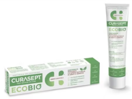 CURASEPT DENTIFRICIO ECOBIO 75 ML - maxifarmacia.it