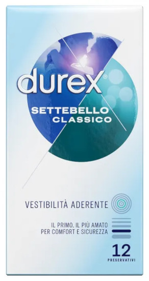 DUREX SETTEBELLO CLASSICO 12 PROFILATTICI - maxifarmacia.it
