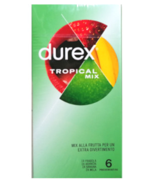 DUREX TROPICAL EASY ON 6 PROFILATTICI - maxifarmacia.it
