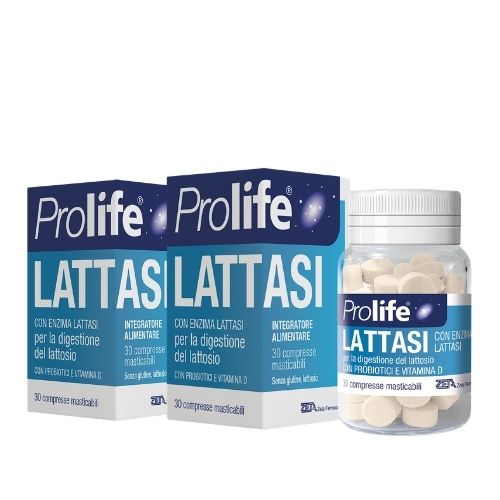 PROLIFE LATTASI BIPACK 30+30 COMPRESSE MASTICABILI - maxifarmacia.it