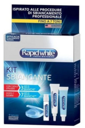 RAPID WHITE KIT BITE DENTALE SBIANCANTE - maxifarmacia.it