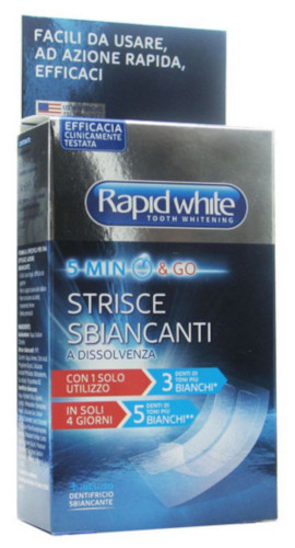 RAPID WHITE KIT STRISCE SBIANCANTI 8 PEZZI - maxifarmacia.it