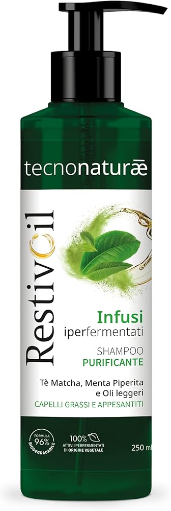 RESTIVOIL TECNONATURAE SHAMPOO PURIFICANTE PER CAPELLI GRASSI E APPESANTITI 250 ML - maxifarmacia.it