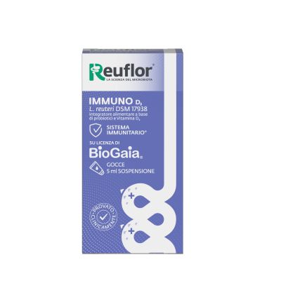 REUFLOR D3 GOCCE 5 ML - maxifarmacia.it