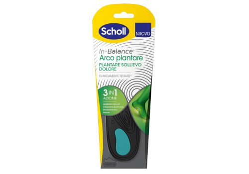 SCHOLL IN-BALANCE ARCO PLANTARE 3 in 1 Tg. S - maxifarmacia.it