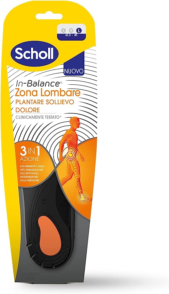 SCHOLL IN-BALANCE ZONA LOMBARE 3 in 1 Tg. L - maxifarmacia.it