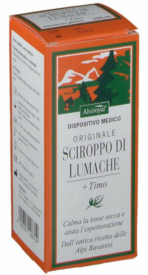 SCIROPPO LUMACHE ORIGINALE ALSITAN 150 ML - maxifarmacia.it