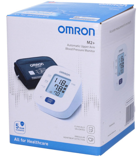 OMRON M2+ SFIGMOMANOMETRO DA BRACCIO - maxifarmacia.it