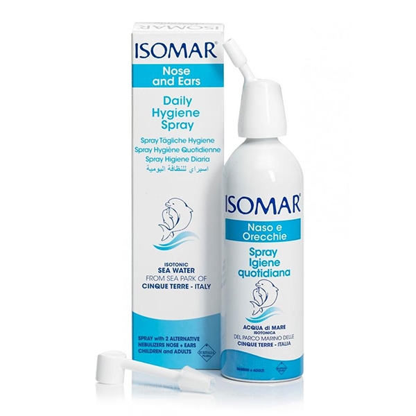 ISOMAR SPRAY IGIENE QUOTIDIANA NASO E ORECCHIE 100 ML - maxifarmacia.it