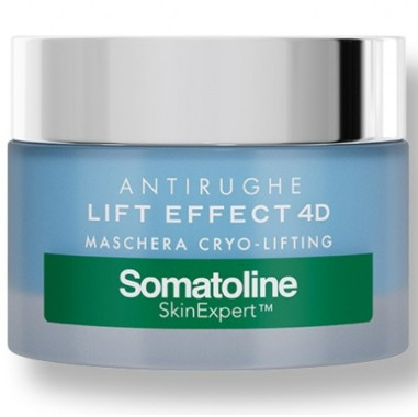 SOMATOLINE SKIN EXPERT LIFT EFFECT 4D MASCHERA CRYO LIFTING VISO 75 ML - maxifarmacia.it