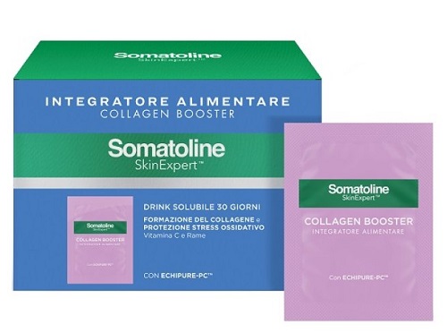 SOMATOLINE SKIN EXPERT COLLAGEN BOOSTER INTEGRATORE ALIMENTARE DA 30 BUSTINE - maxifarmacia.it