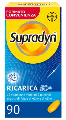 SUPRADYN RICARICA 50+ INTEGRATORE da 90 COMPRESSE RIVESTITE - maxifarmacia.it