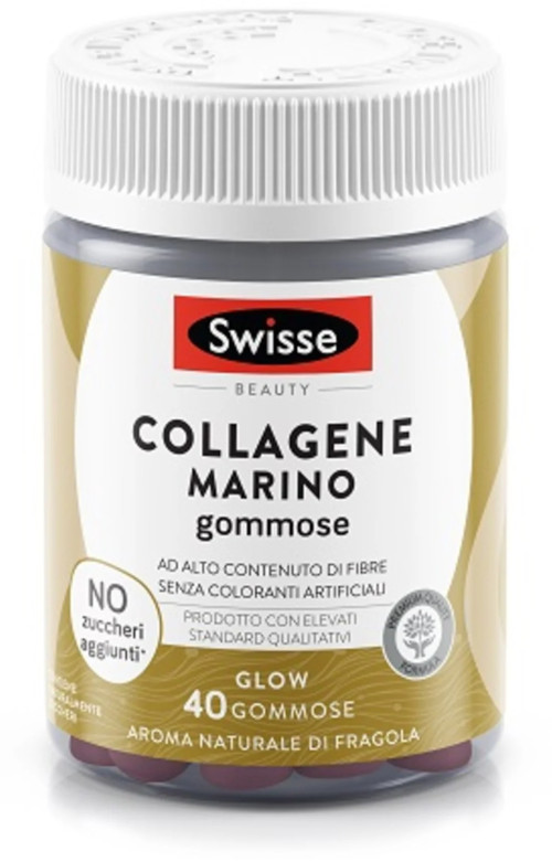 SWISSE COLLAGENE MARINO da 40 PASTIGLIE GOMMOSE - maxifarmacia.it