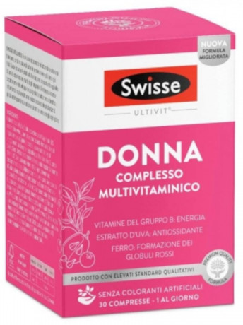 SWISSE MULTIVITAMINICO DONNA da 30 COMPRESSE - maxifarmacia.it