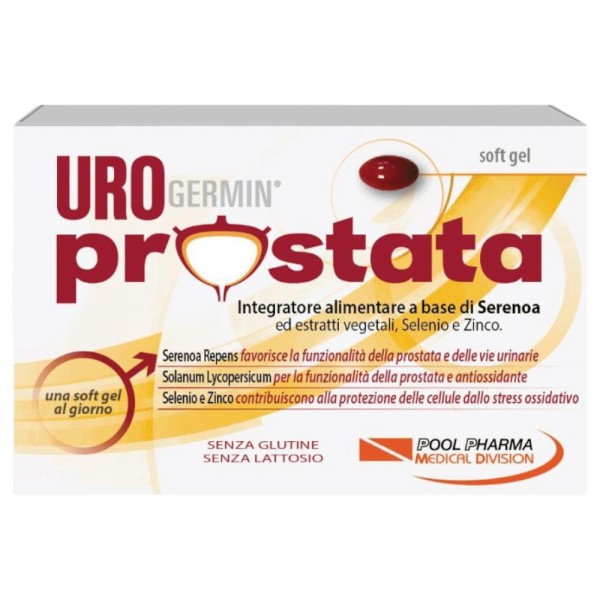 UROGERMIN PROSTATA 60 SOFTGEL - maxifarmacia.it