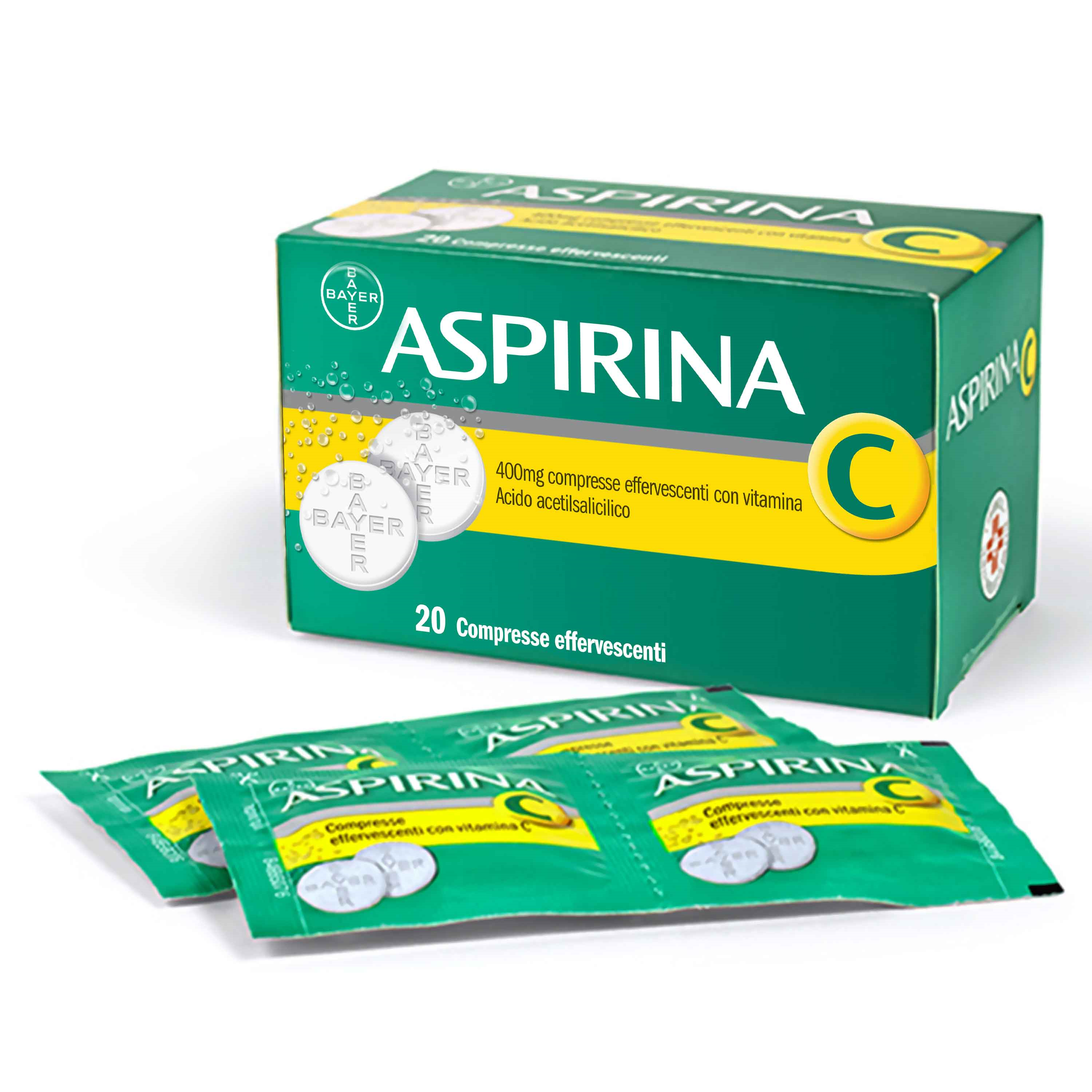 ASPIRINA C*20CPR EFF 400+240MG - maxifarmacia.it