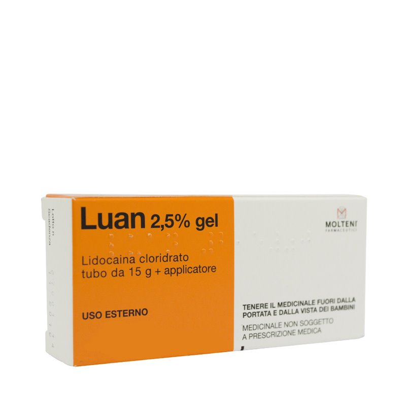 LUAN*GEL 15G 2,5%+APPLICATORE - maxifarmacia.it