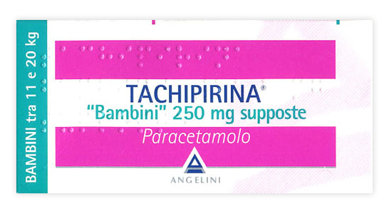 TACHIPIRINA*BB 10SUPP 250MG - maxifarmacia.it