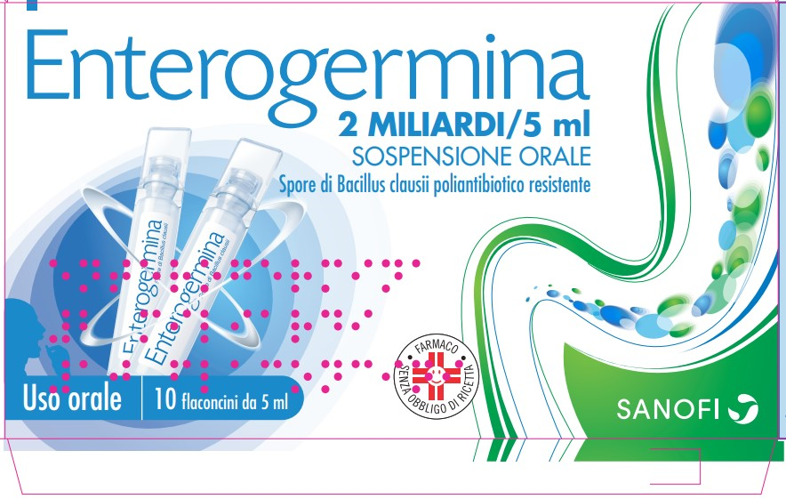 ENTEROGERMINA*OS 10FL 2MLD/5ML - maxifarmacia.it