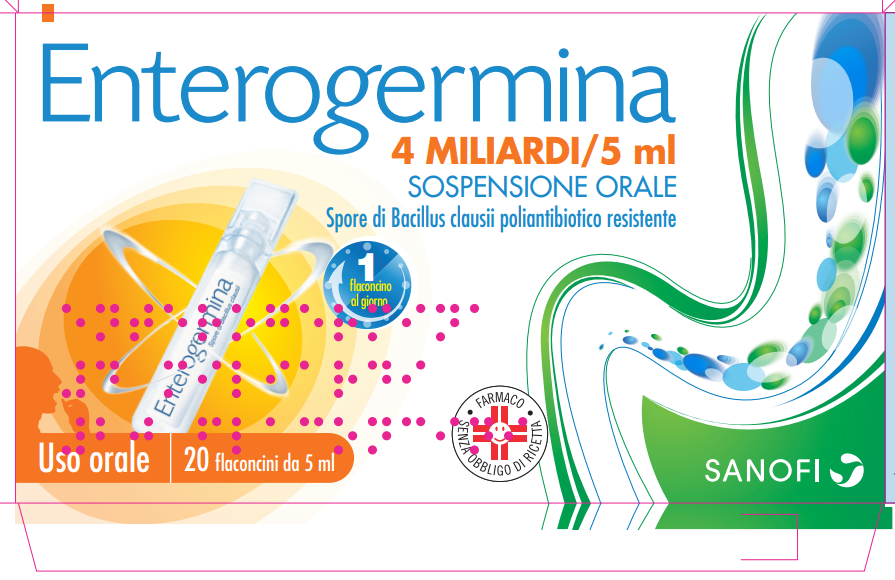 ENTEROGERMINA*OS 20FL 4MLD 5ML - maxifarmacia.it