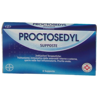 PROCTOSEDYL*6SUPPOSTE - maxifarmacia.it