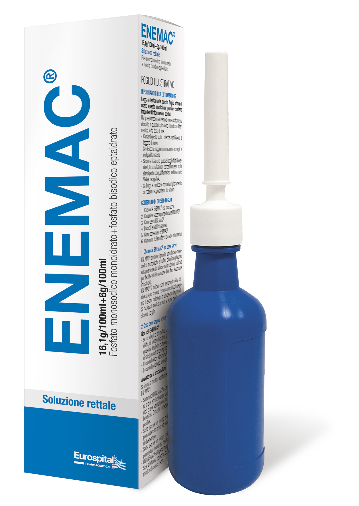 ENEMAC*FL 130ML 16,1+6/100ML - maxifarmacia.it