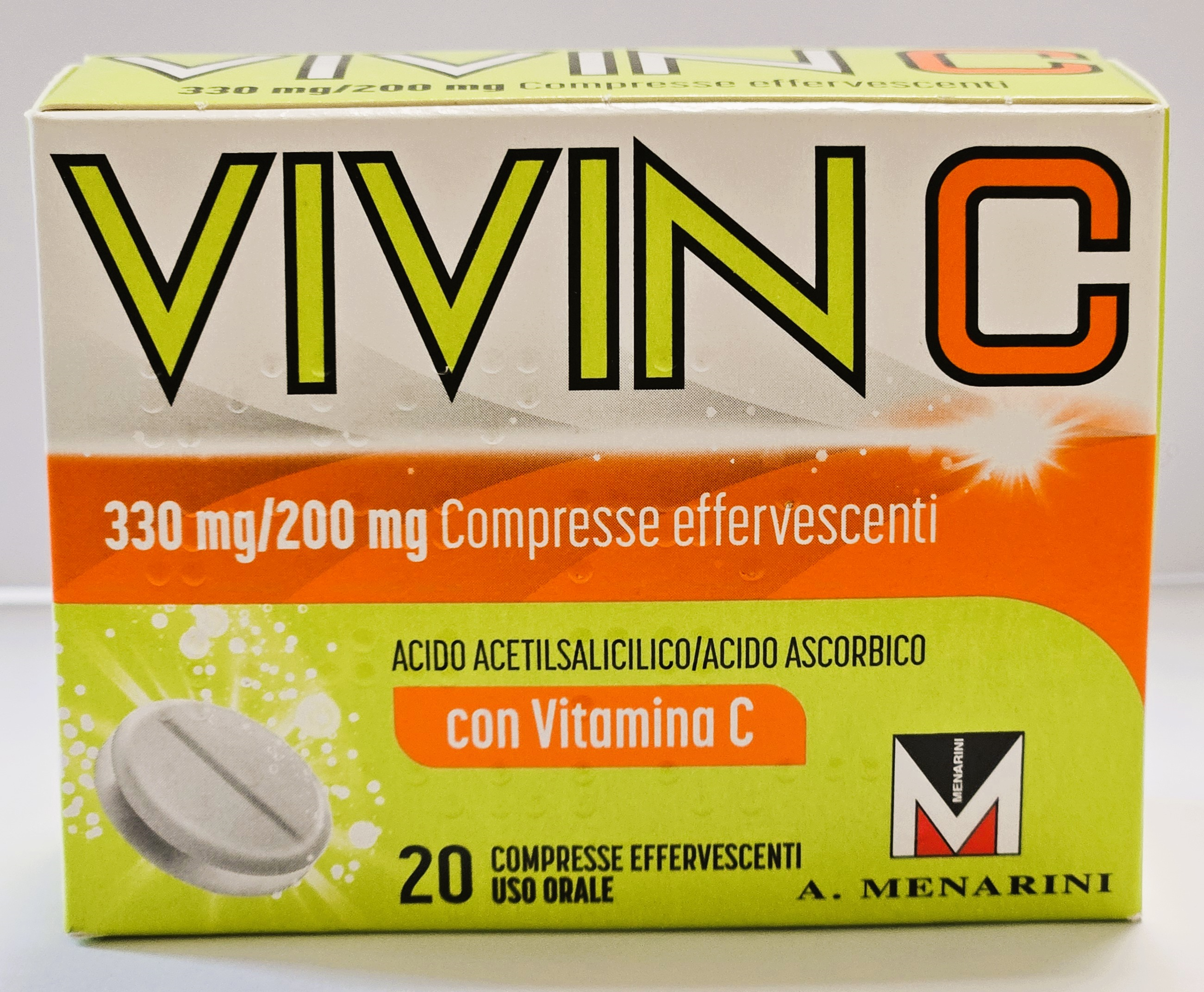 VIVIN C*20CPR EFF 330MG+200MG - maxifarmacia.it