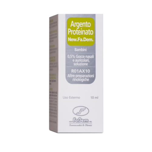 ARGENTO PROTEINATO*0,5% 10ML - maxifarmacia.it
