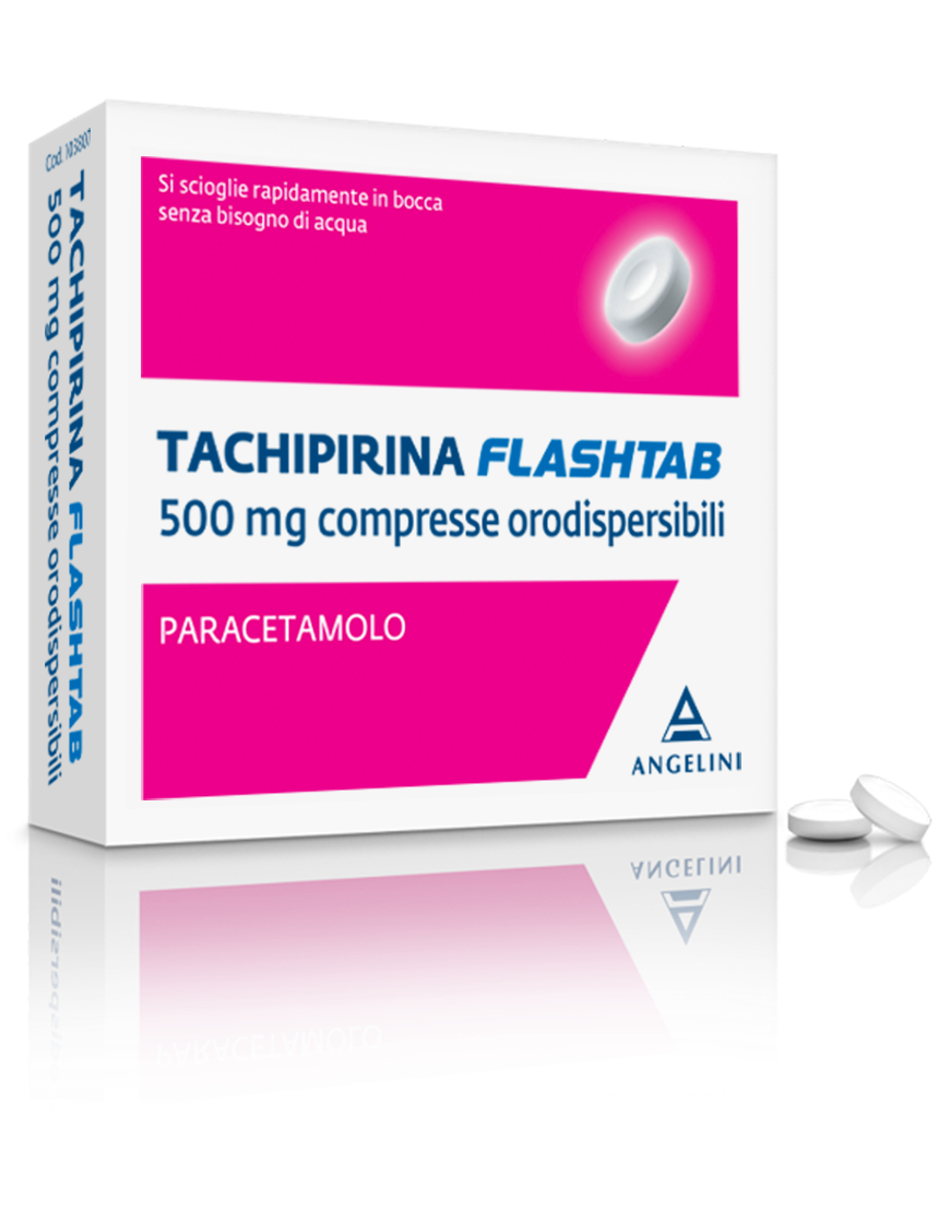 TACHIPIRINA FLASHTAB*16CPR 500 - maxifarmacia.it