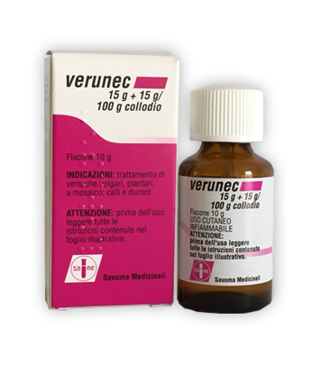 VERUNEC*FL 15G+15G/100G COLLOD - maxifarmacia.it