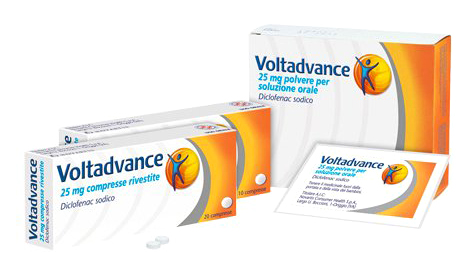 VOLTADVANCE*20CPR RIV 25MG - maxifarmacia.it