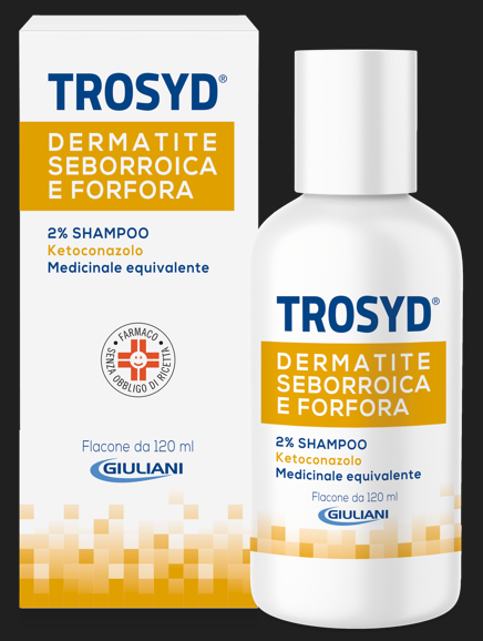 TROSYD DERMATITE SEB*SH120ML2% - maxifarmacia.it