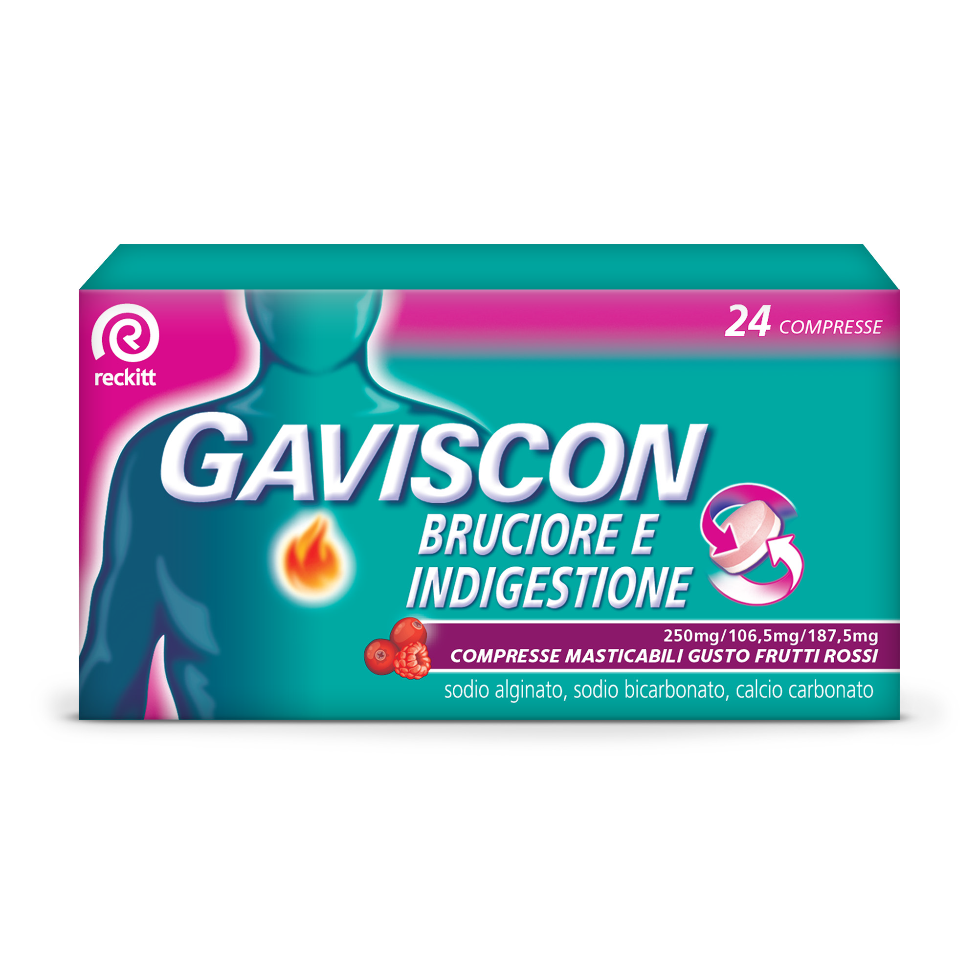 GAVISCON BRUCIORE IND*24CPR FR - maxifarmacia.it
