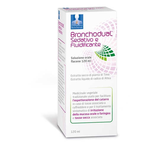 BRONCHODUAL SEDATIVO FLU*120ML - maxifarmacia.it