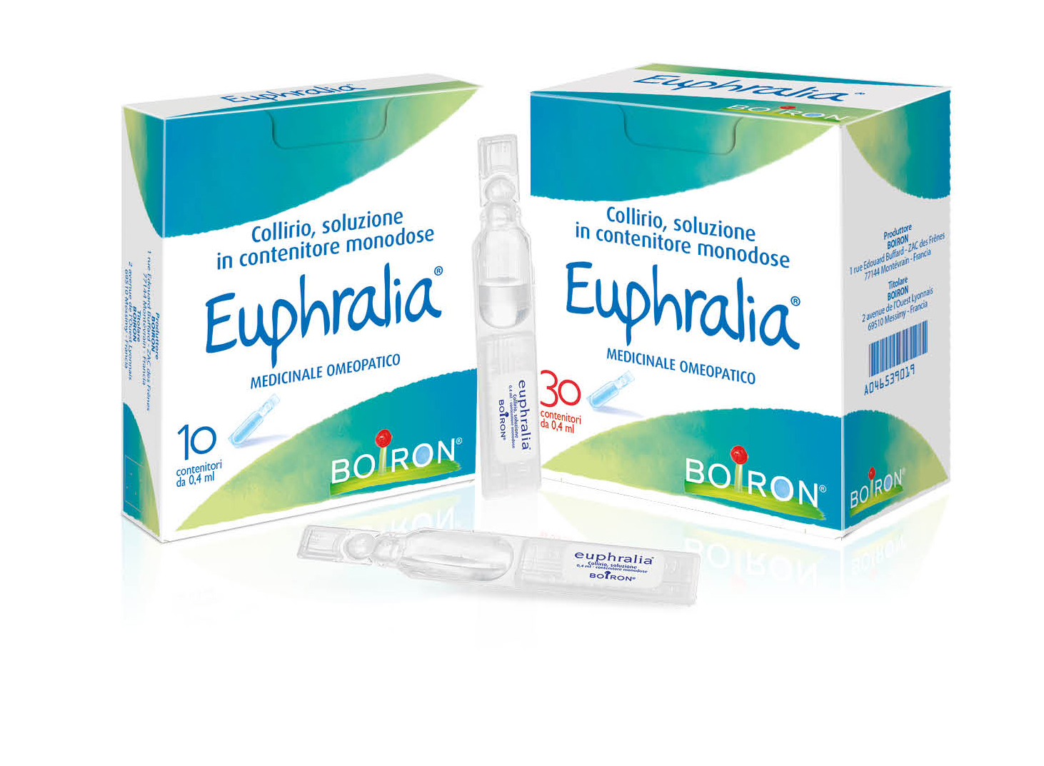 EUPHRALIA*10 CONTENITORI COLLIRIO MONODOSE - maxifarmacia.it