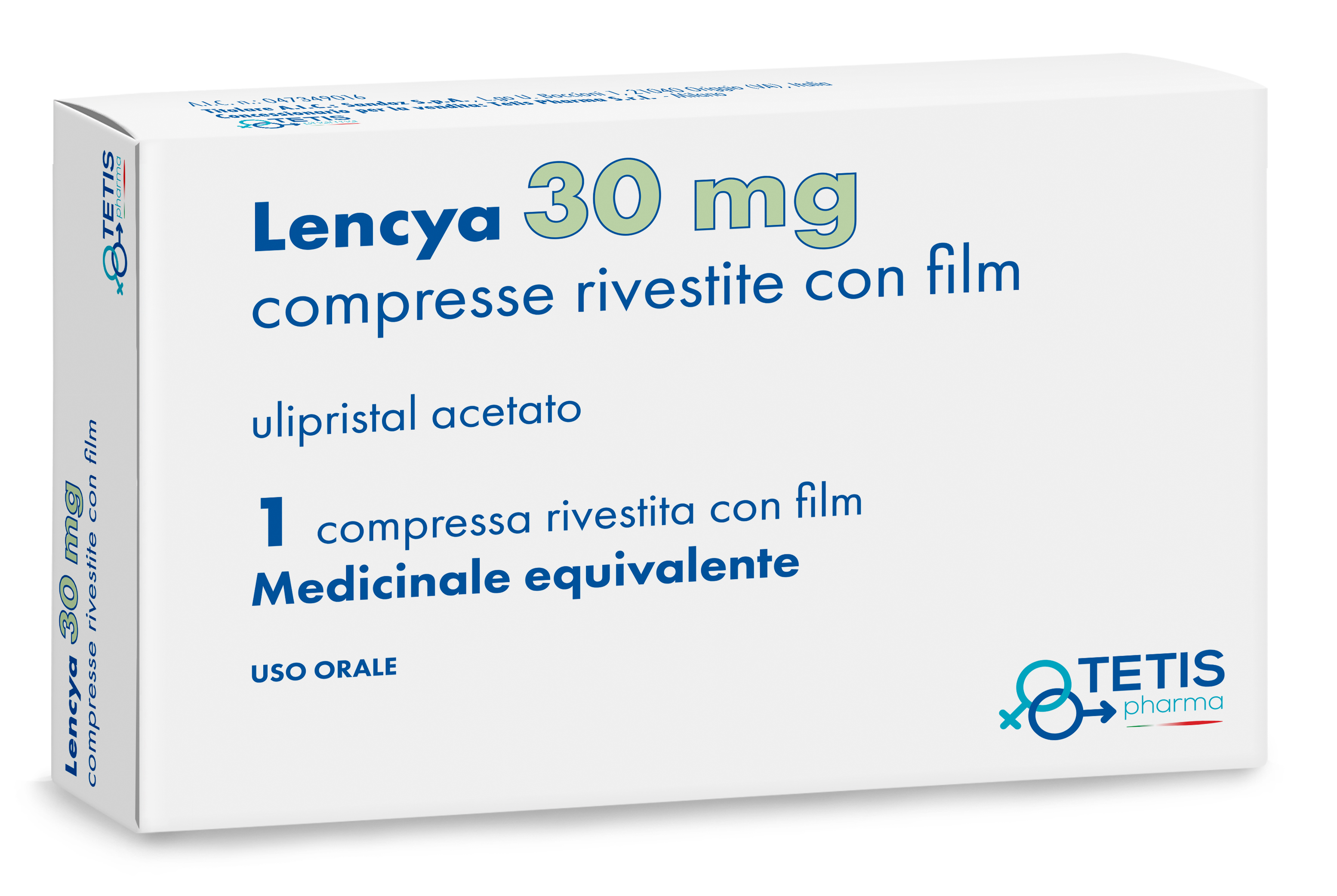 LENCYA*1CPR RIV 30MG - maxifarmacia.it