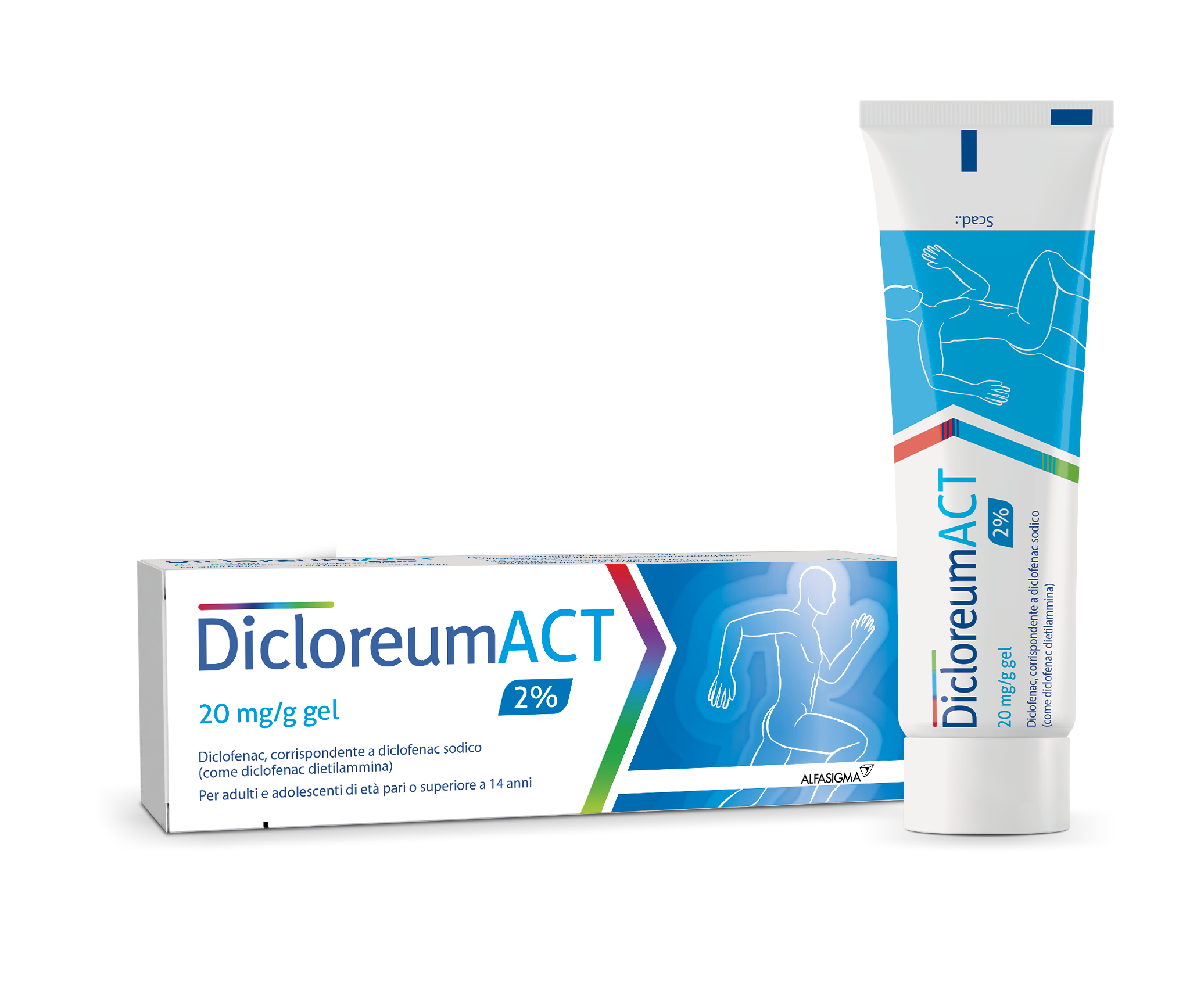 DICLOREUMACT*GEL 60G 20MG/G - maxifarmacia.it